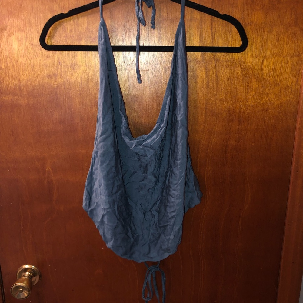 ! Extremely Unique Silk Top !